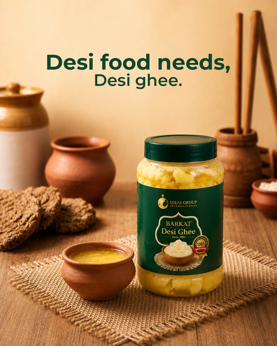 Buffalo Desi Ghee